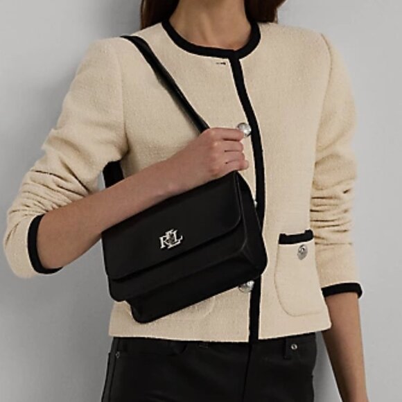 $150 OFF ✅Lauren Ralph LaurenLizard Embossed Leather Sophee Bag✨ NWT +Dust Bag - Picture 11 of 17